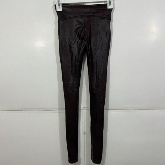 Spanx Deep Plum High Waisted Shape wear Leggings - Picture 2 of 5